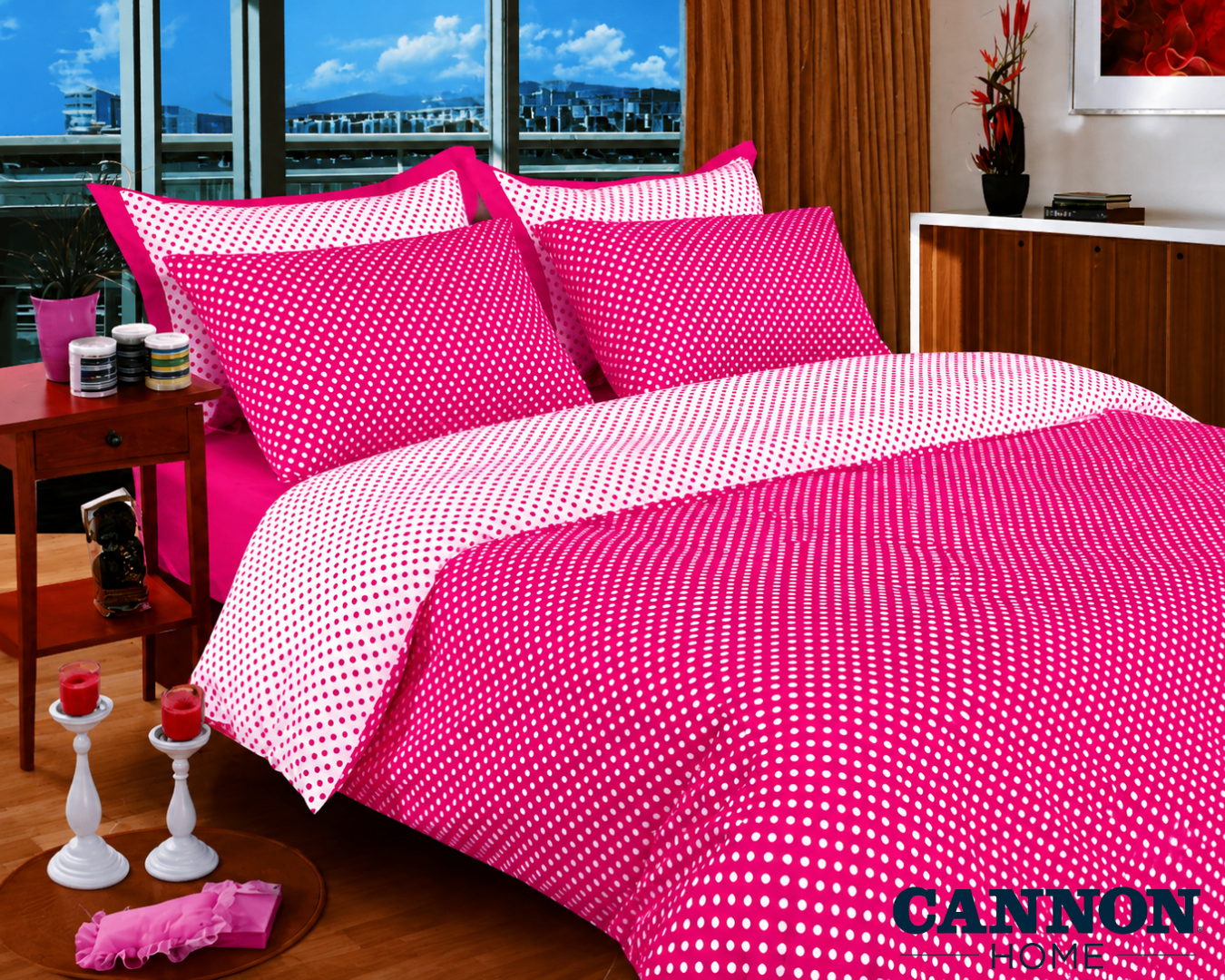 Bed Set Double Cotton 100% - Cannon