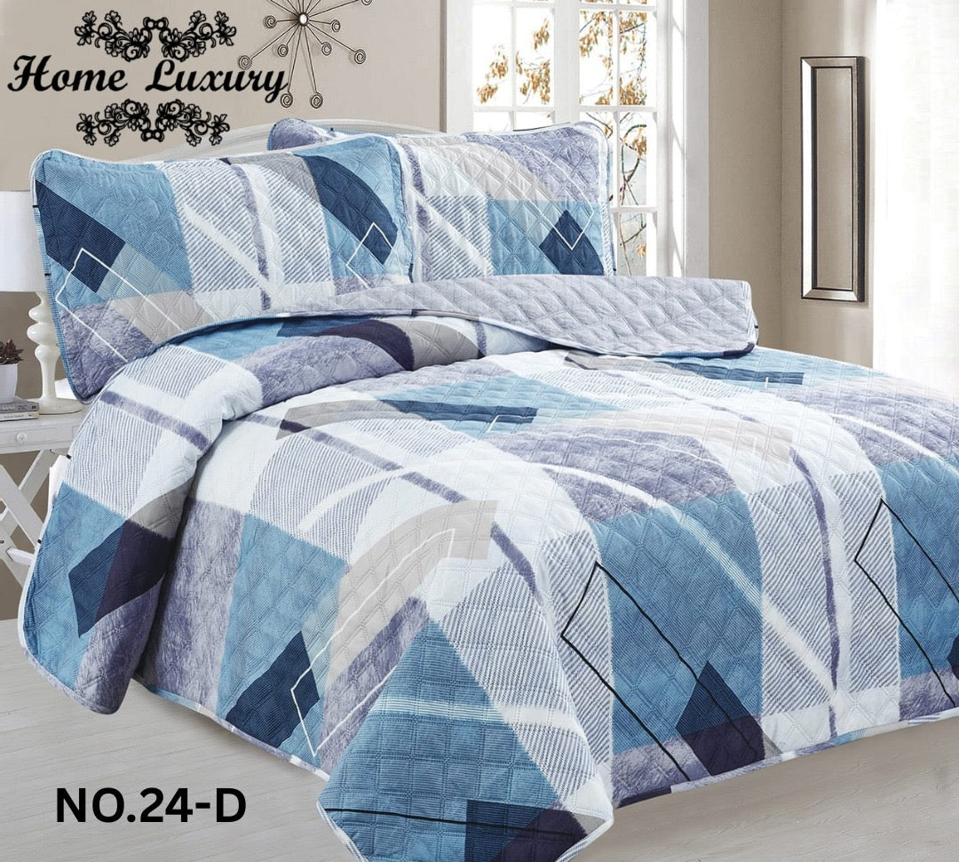 Double Printed Bedspread - Home Luxury