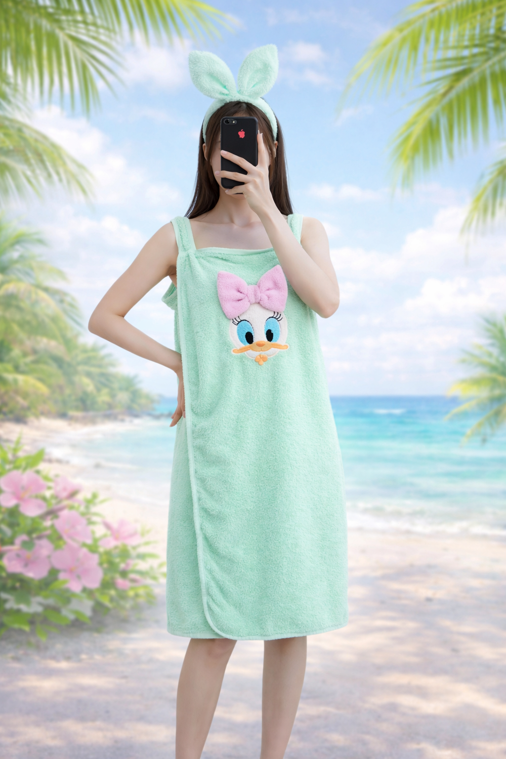 Microfiber Dress "Duck"