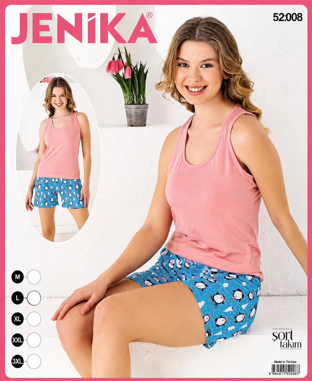 Short Pajama Set - Jenika