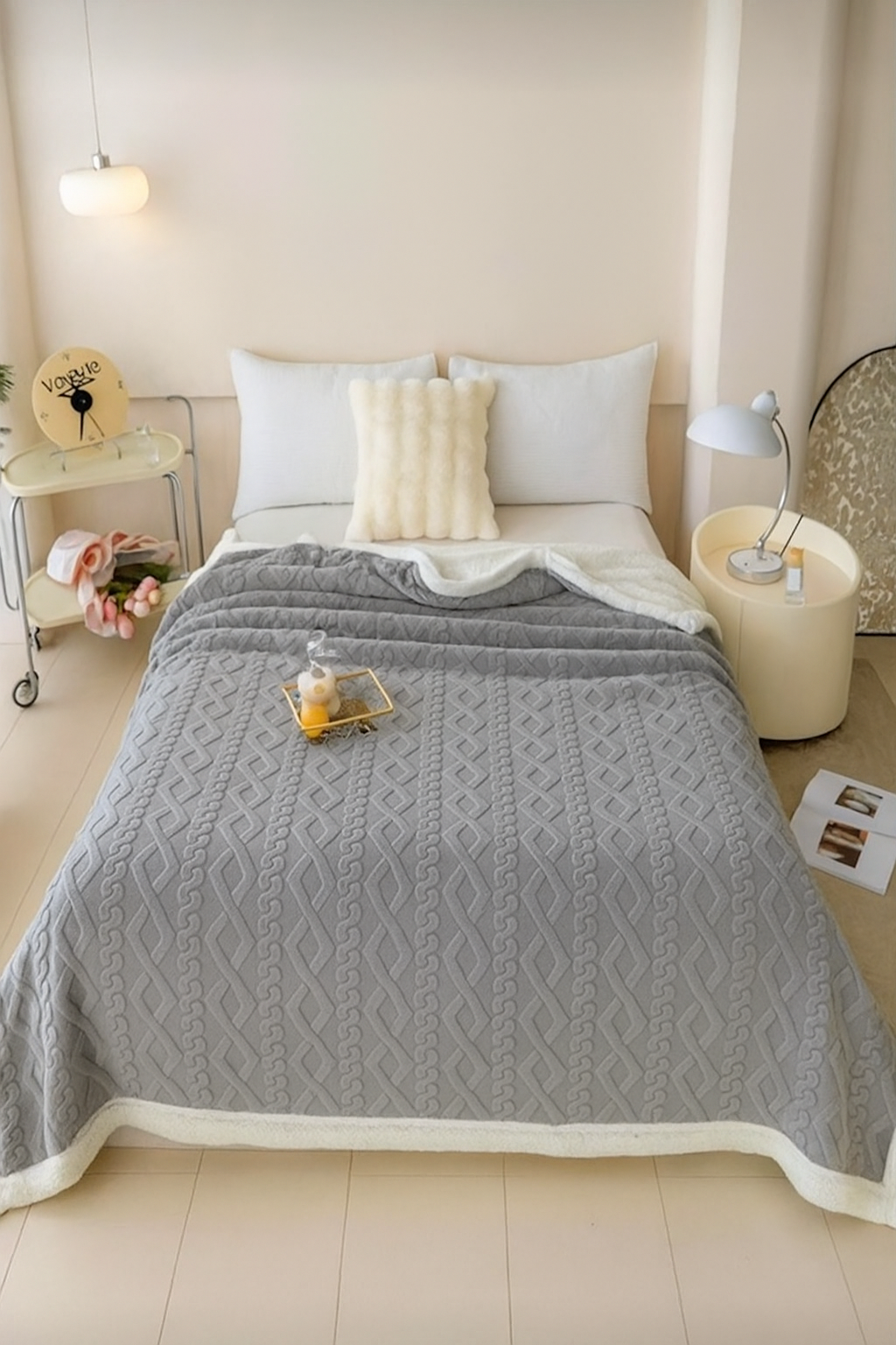 Double jacquard blanket - Home Luxury