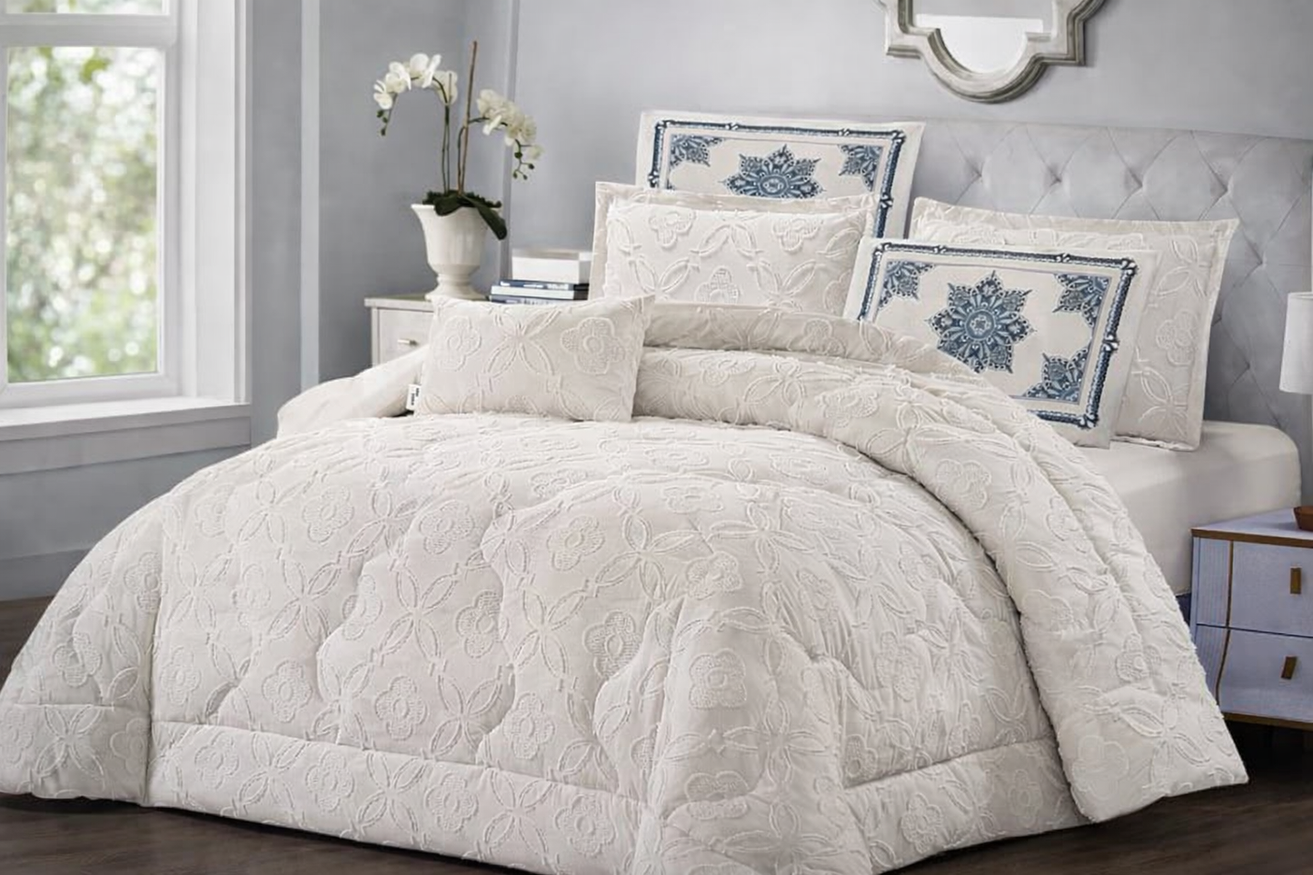 Embossed Double Comforter - Home Luxury