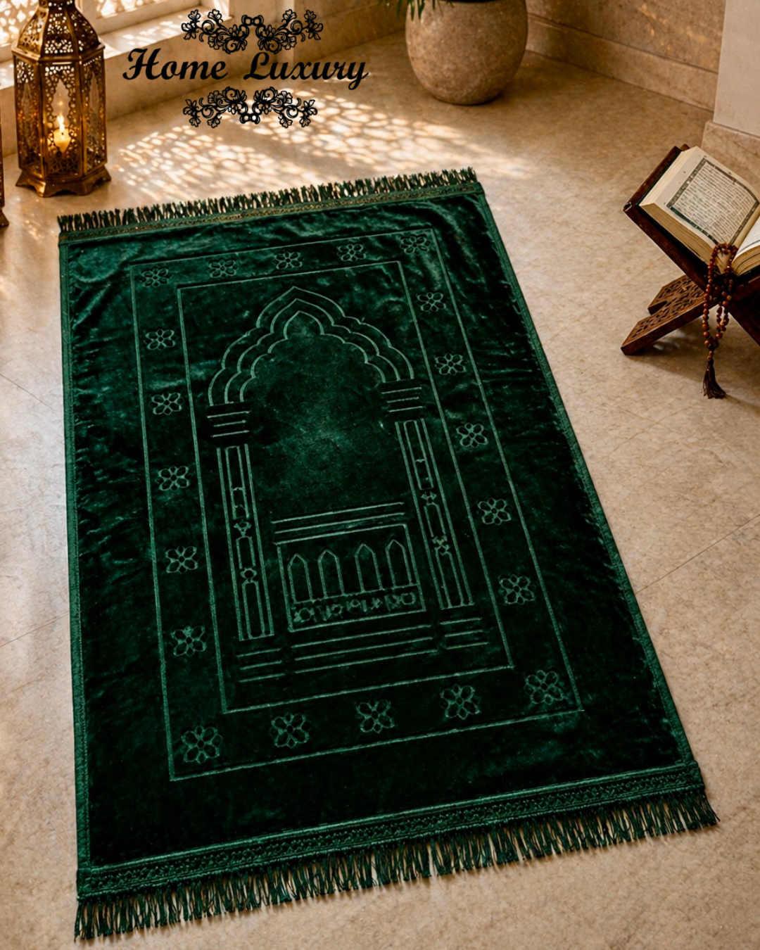 Rectangle Padded Prayer Rug - Heritage