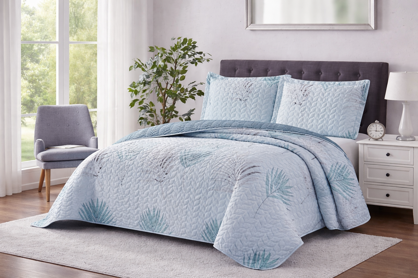 Printed Bed Spread Double - Home Luxury