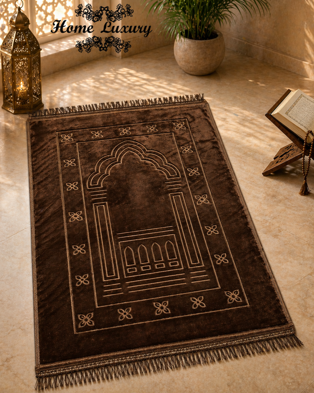 Rectangle Padded Prayer Rug - Heritage