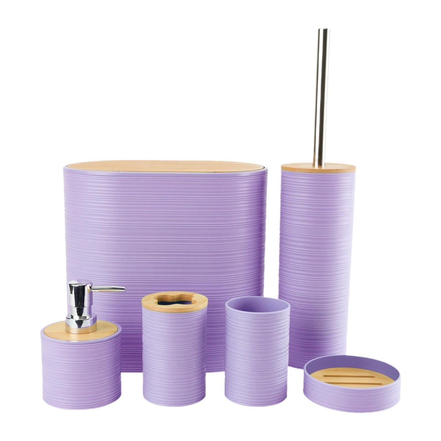 Oval Bathroom Accessory Set