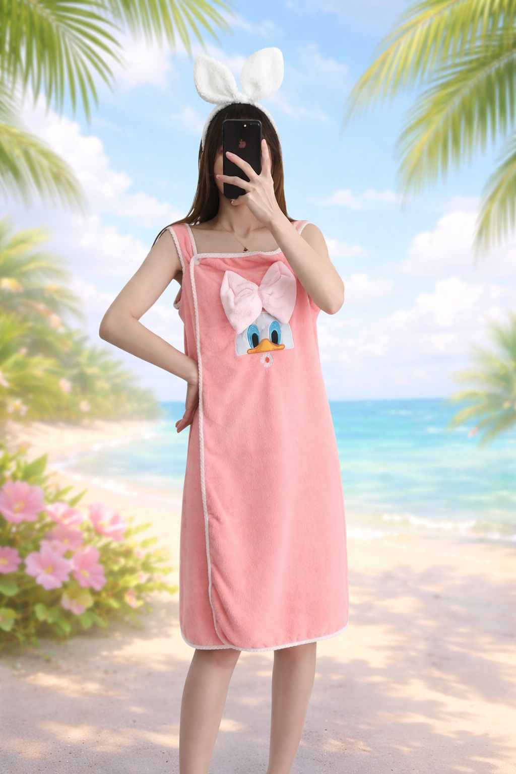 Microfiber Dress "Duck"