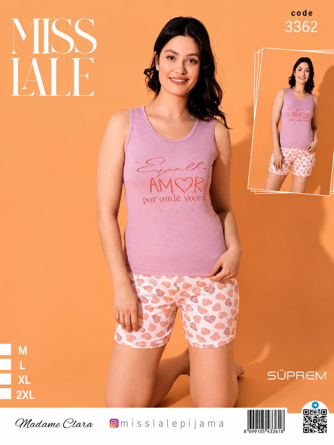 Short Pajama Set - Miss Lale