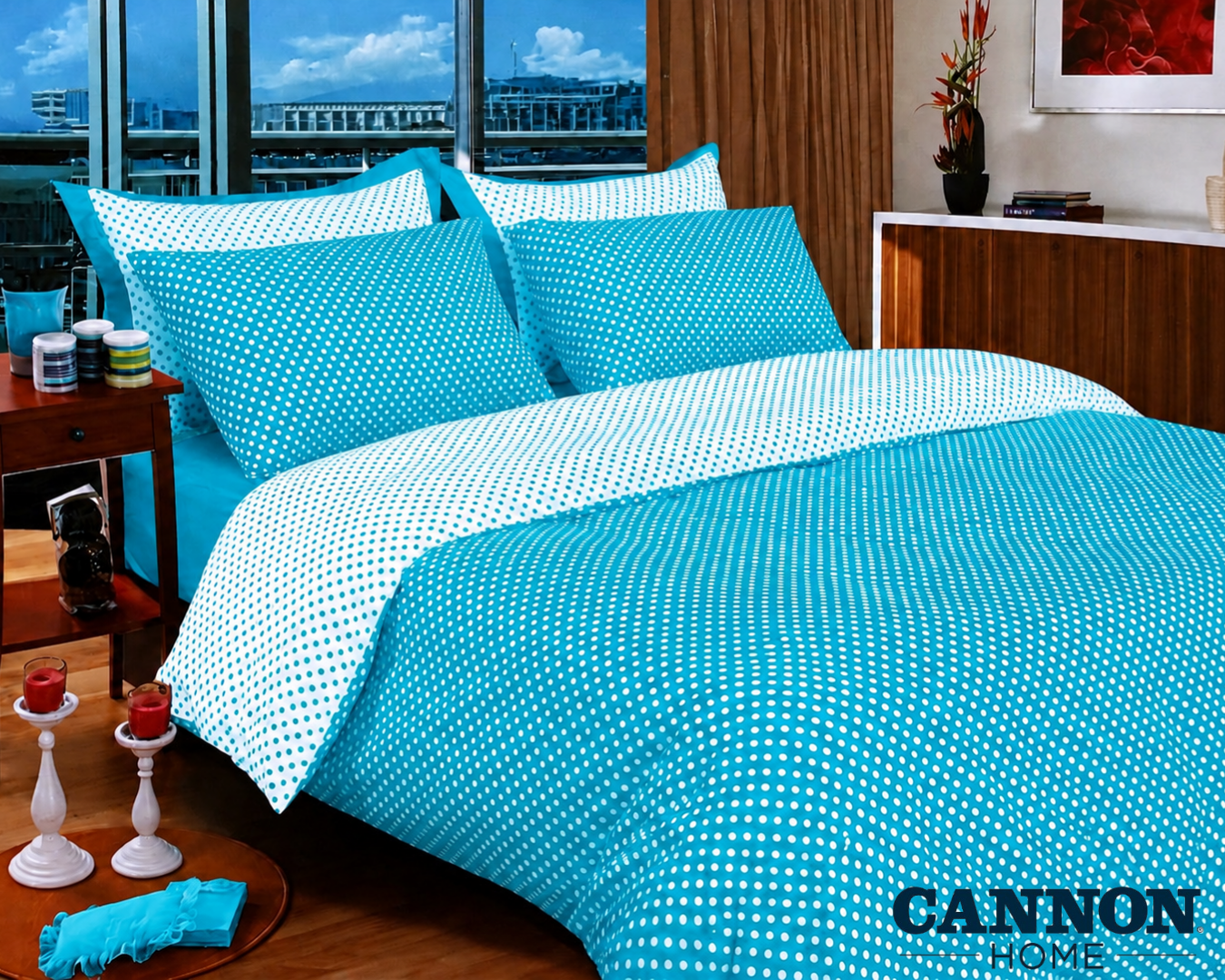 Bed Set Double Cotton 100% - Cannon