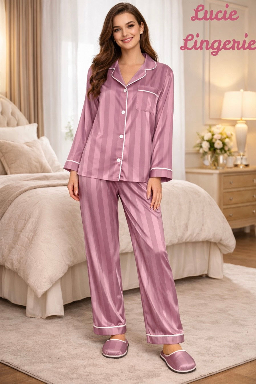 Lucie - Silk Jacket PJ