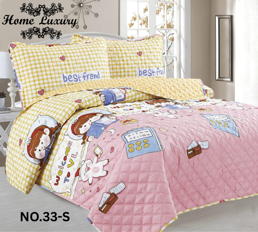 Single Printed Bedspread - Home Luxury