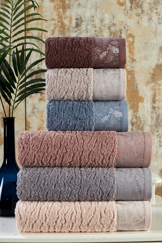 Sikel - Turkish Towels "Flower Jacquard"