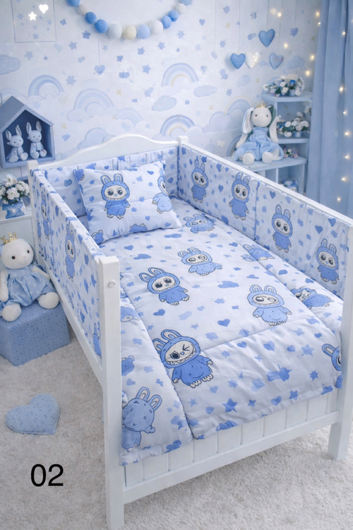 Baby Outline Bed Set - Home Luxury
