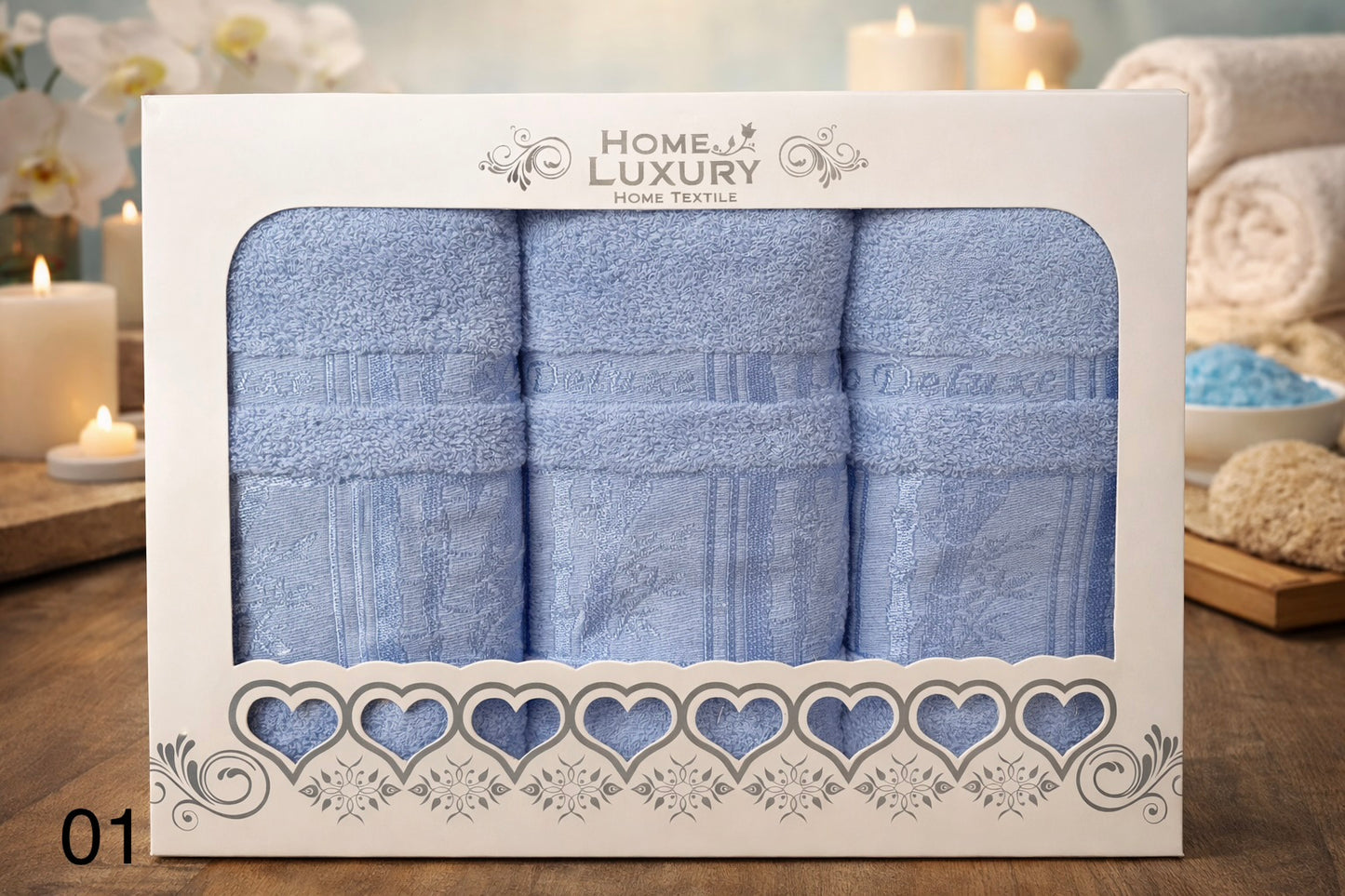 3 PCS Set Towel Box - Home Luxury