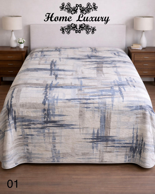 Printed Cotton Matelassé Single - Home Luxury