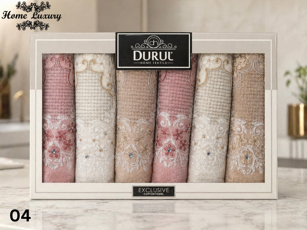 Embroidered Towel Box Set - Durul