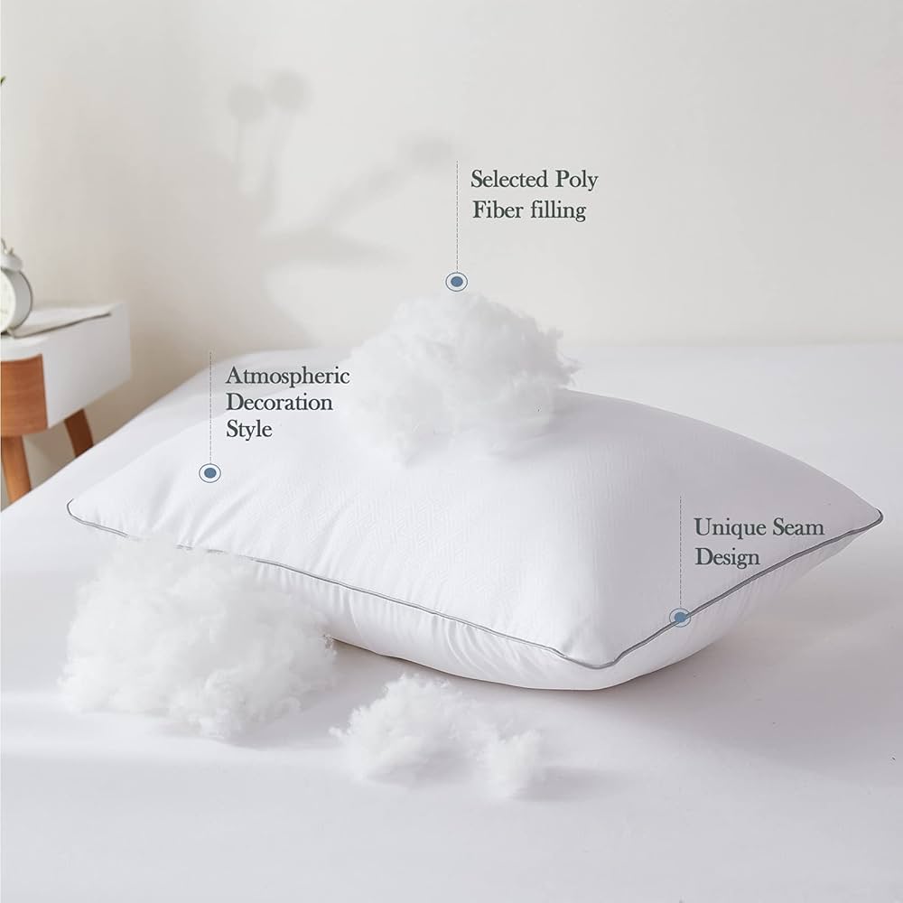 Microfiber Hotel Line Pillow - Home Luxury