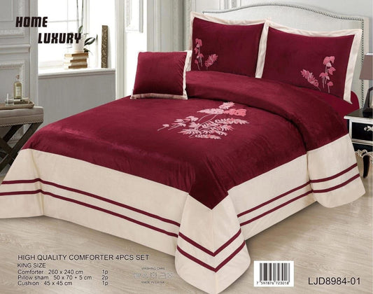 Velvet Double Comforter - Home Luxury