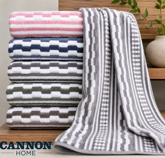 Block Stripe Jacquard - Cannon