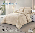 Embroidered Double Comforter Set - Home Luxury