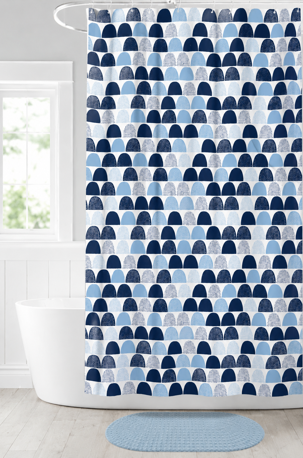 Microfiber Shower Curtain Set - Naonao