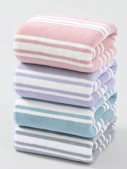 Microfiber Head Towel "Large Stripped"