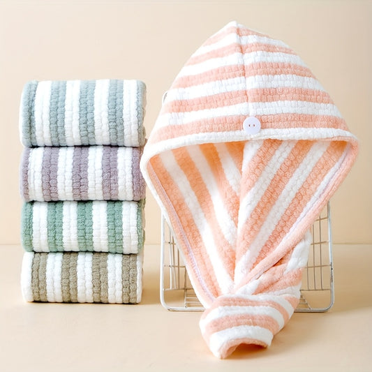 Microfiber Head Towel "Stripped"
