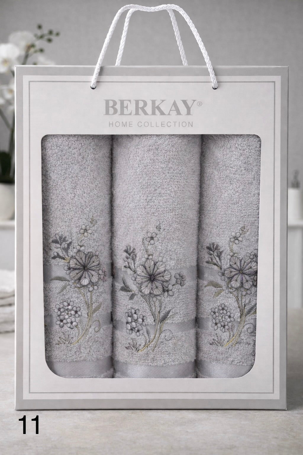 Berkay - Towel Box 3 Pcs