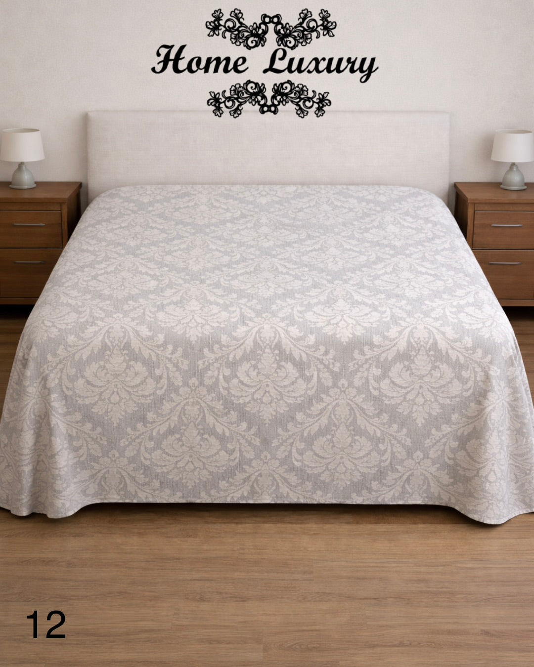 Printed Cotton Matelassé Single - Home Luxury