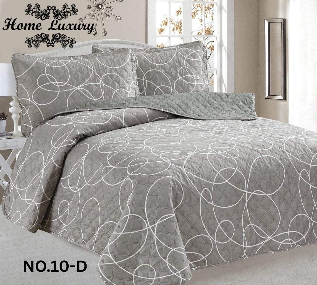 Double Printed Bedspread - Home Luxury