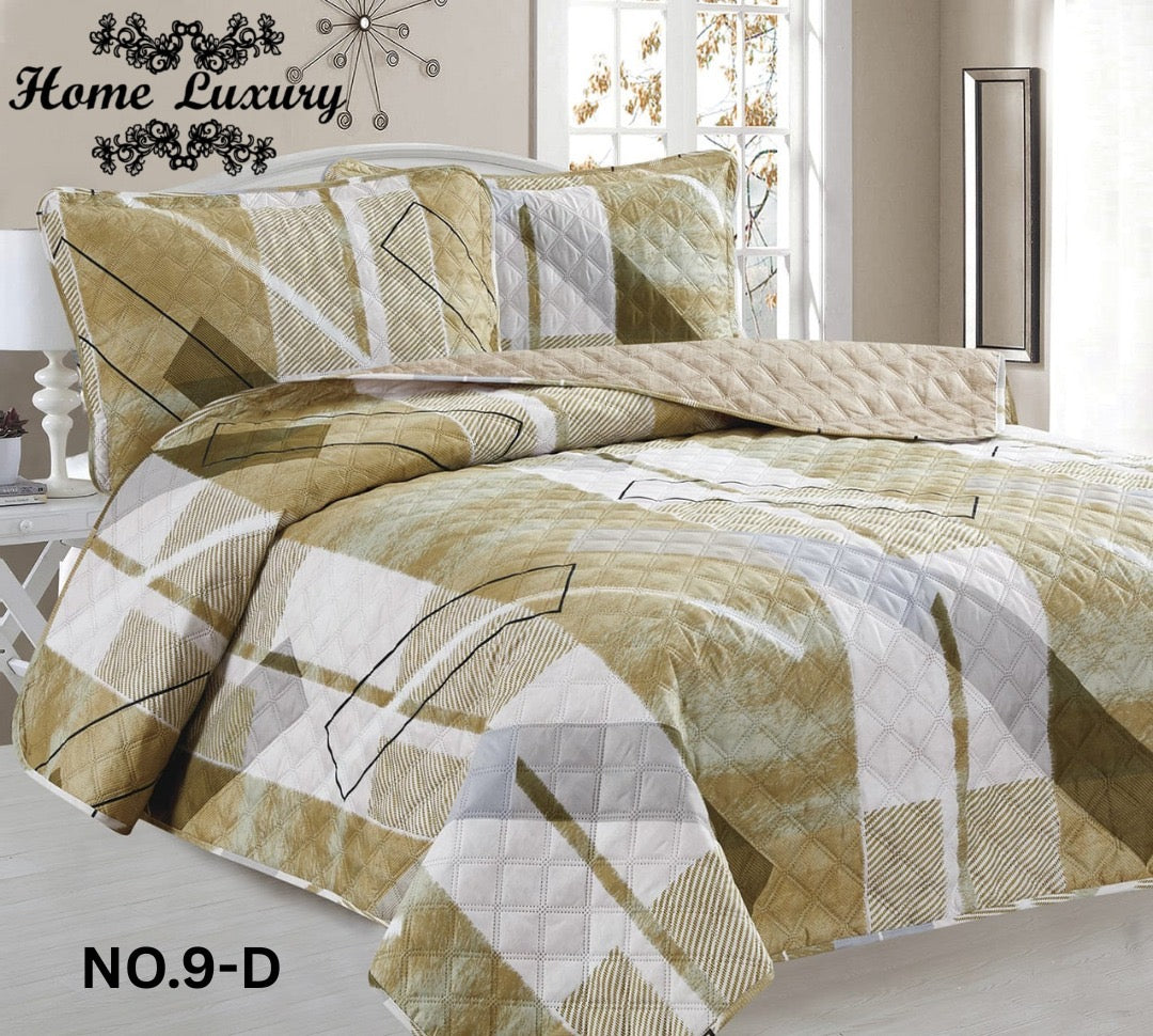 Double Printed Bedspread - Home Luxury