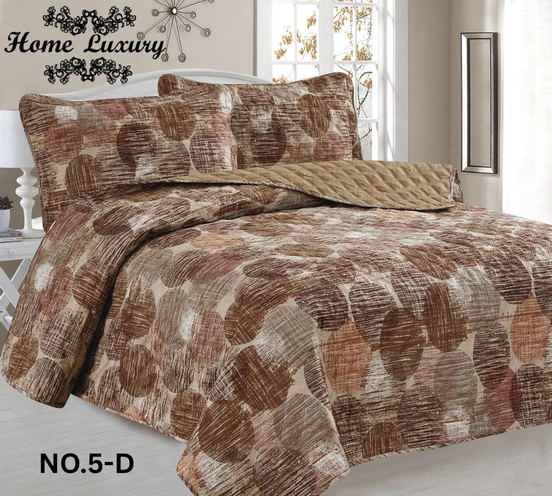 Double Printed Bedspread - Home Luxury