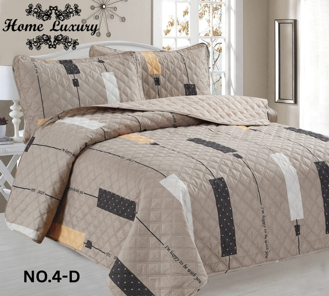 Double Printed Bedspread - Home Luxury