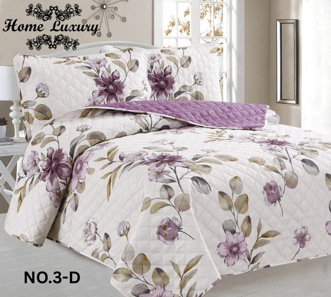 Double Printed Bedspread - Home Luxury