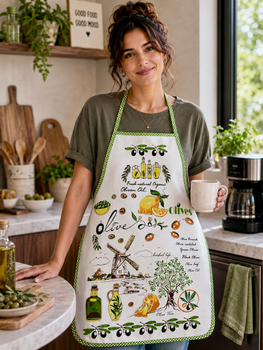 Padded Kitchen Apron