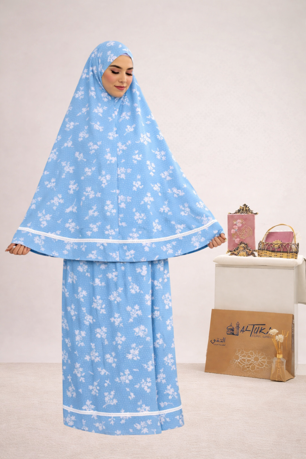Women Prayer Set "Cloudy Petal"