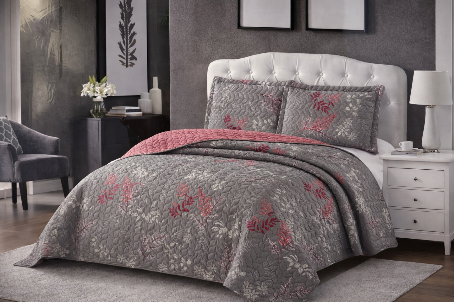 Printed Bed Spread Double - Home Luxury