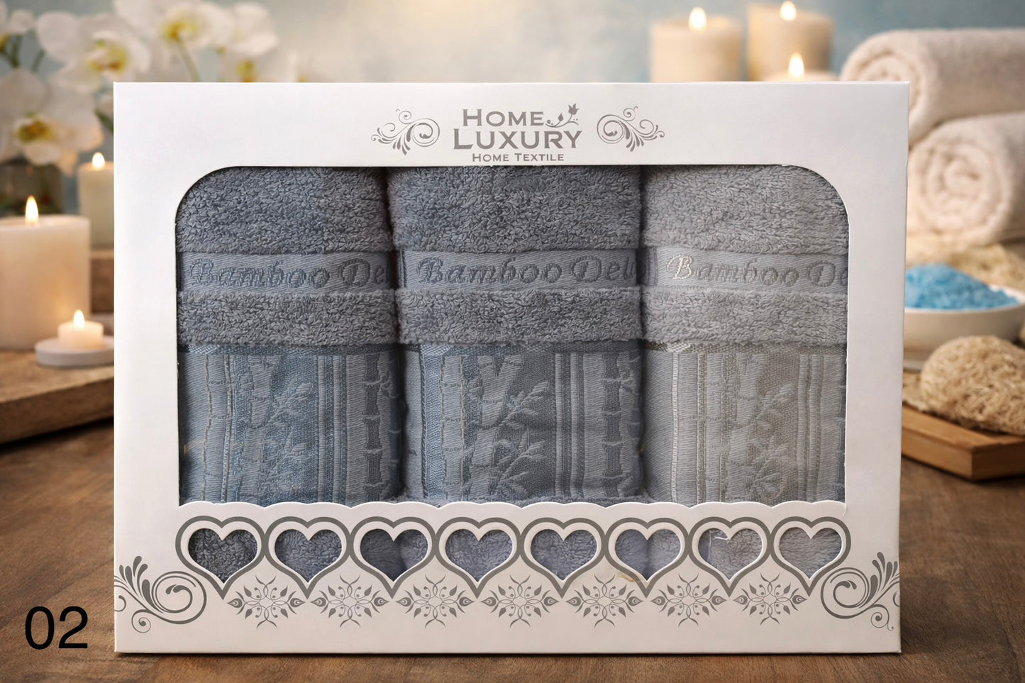 3 PCS Set Towel Box - Home Luxury