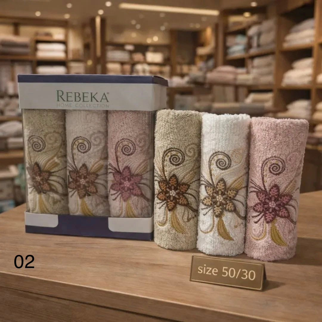 Mini Towel Box 3 Pcs - Rabeka