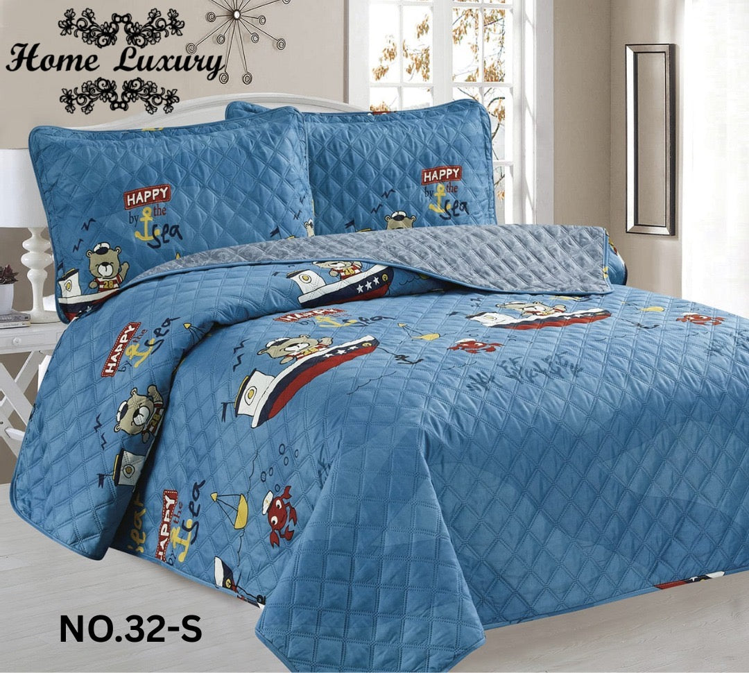 Single Printed Bedspread - Home Luxury