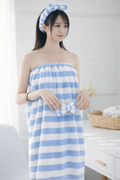 Microfiber Sortie De Bain "Stripes"