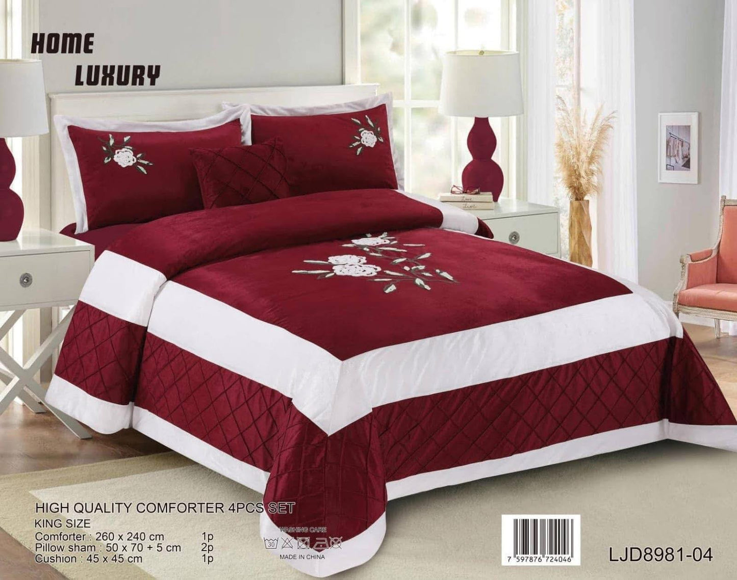 Velvet Double Comforter - Home Luxury