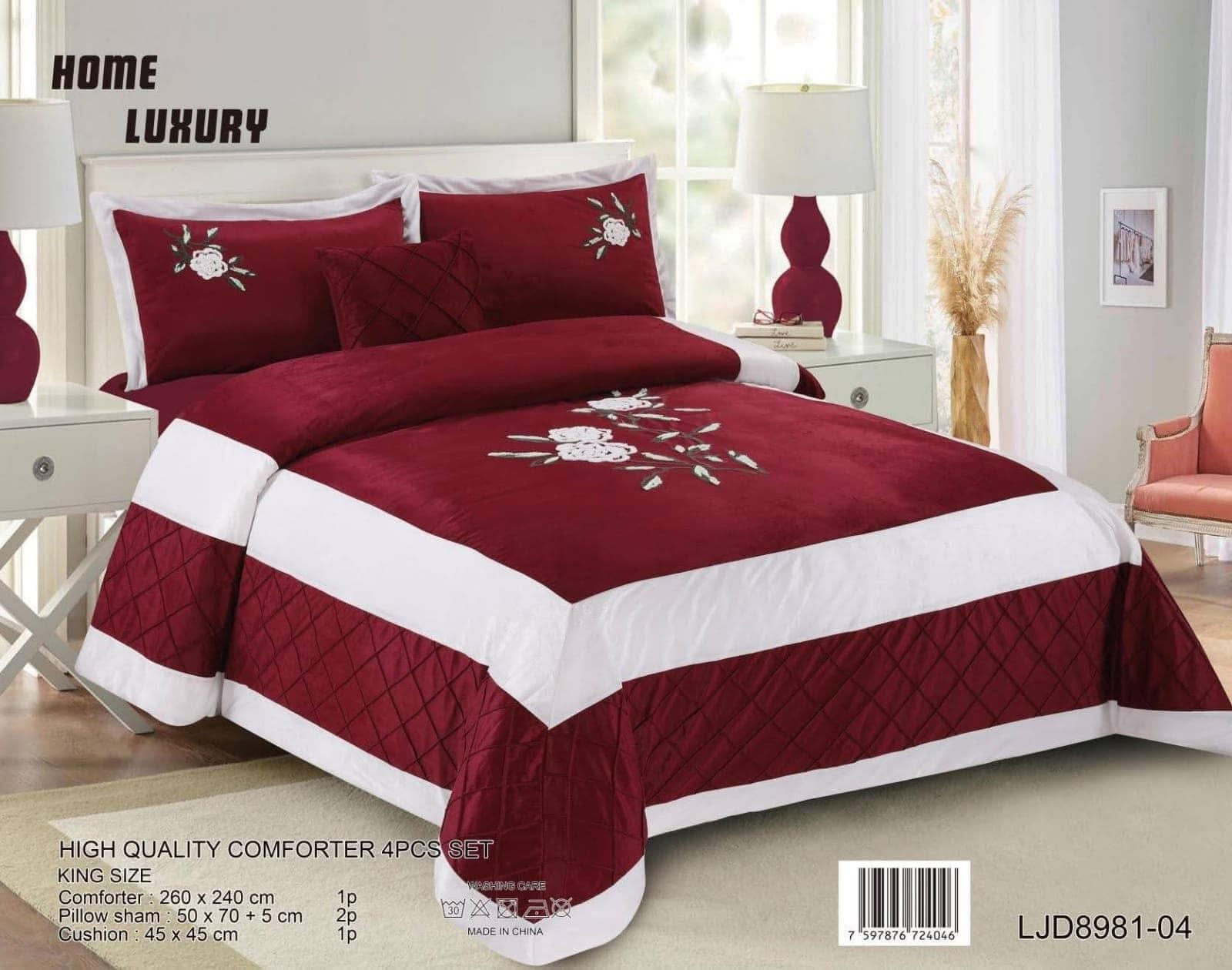 Velvet Double Comforter - Home Luxury