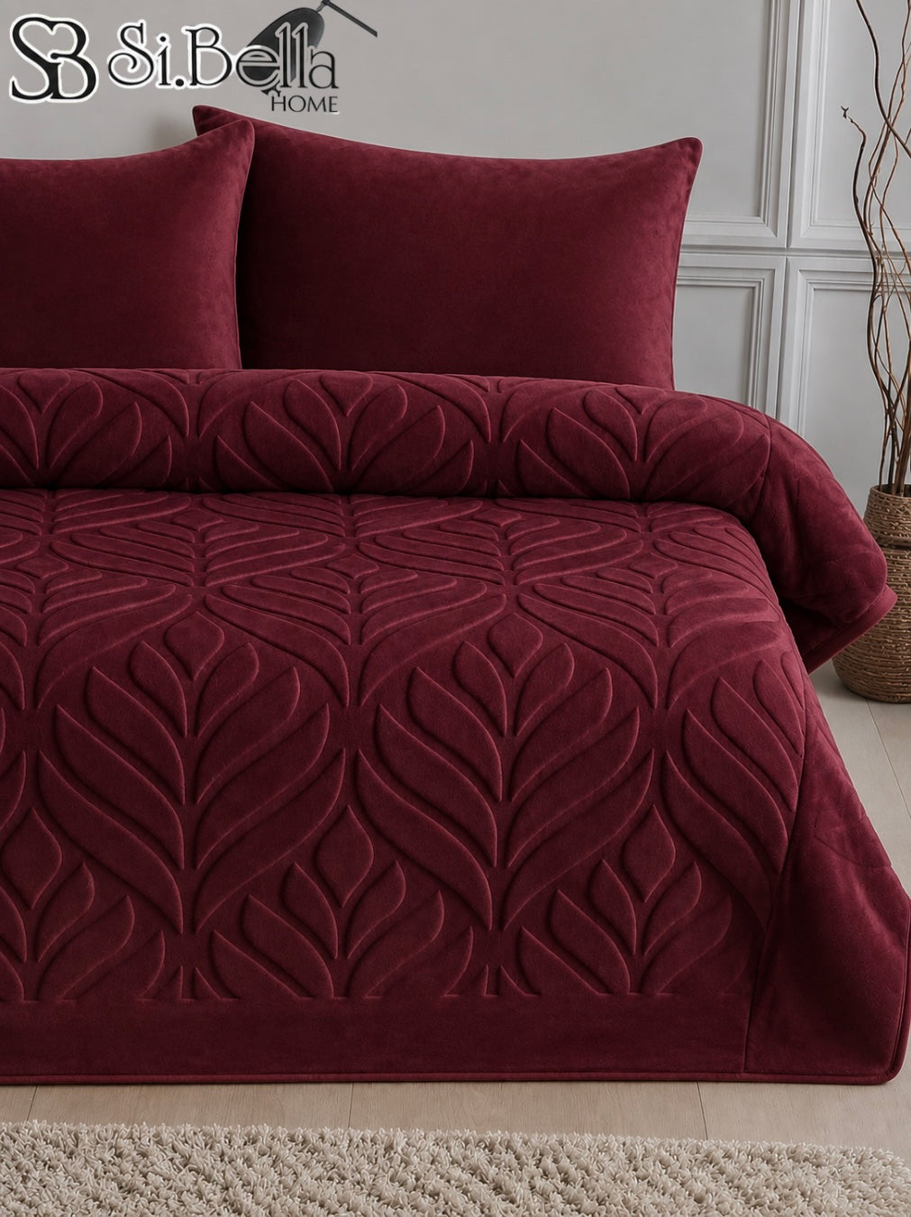Plain Double Blanket - Bella
