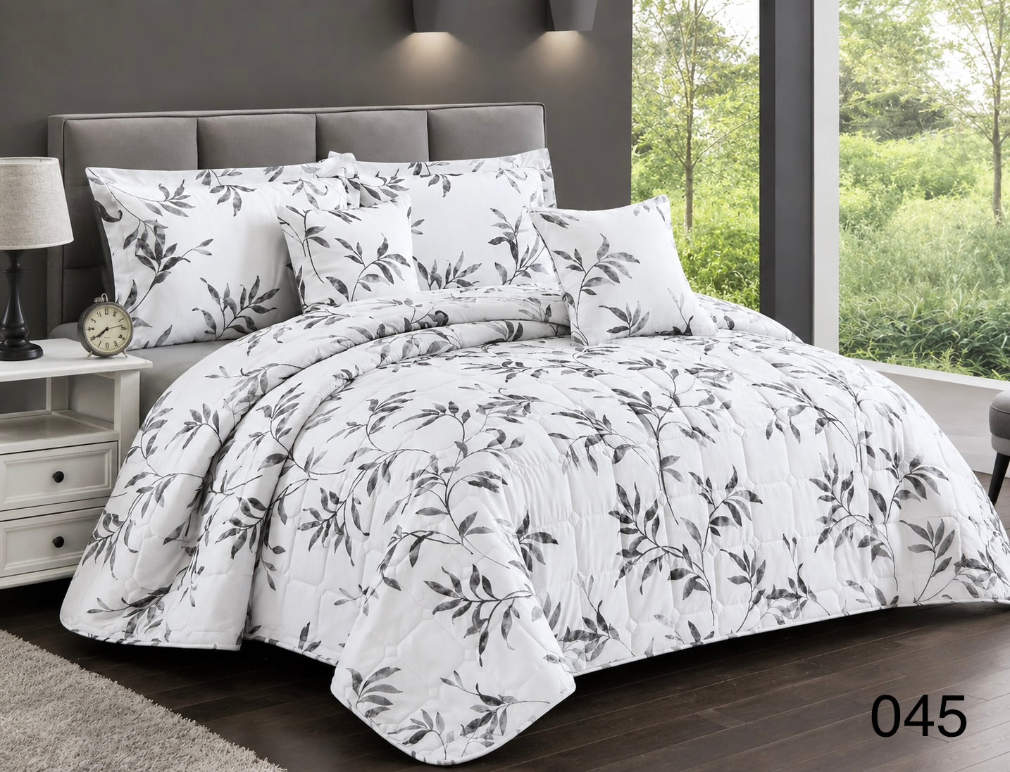 Printed Single Bedspread Set - Sweet Nights