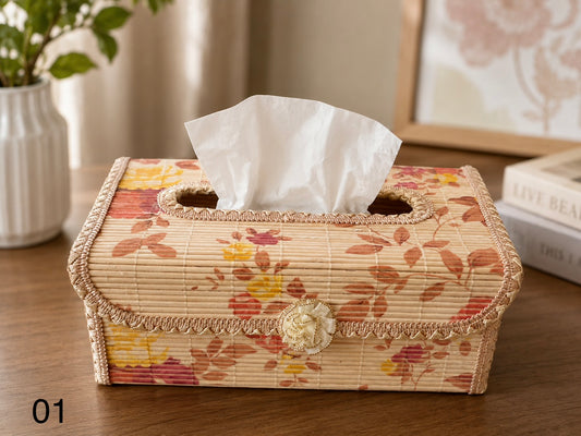 Wood Tissue Box