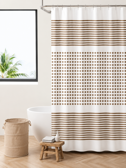 Shower Curtain Set with Laundry Basket - Housewell