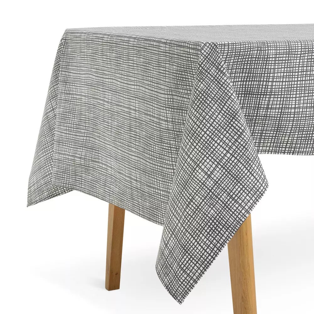Tablecloth "Charcoal Grid" - Naonao