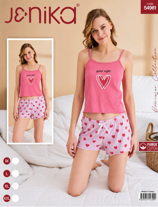Short Pajama Set - Jenika