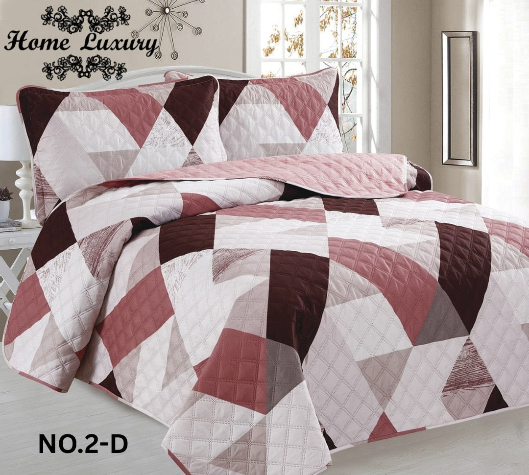 Double Printed Bedspread - Home Luxury